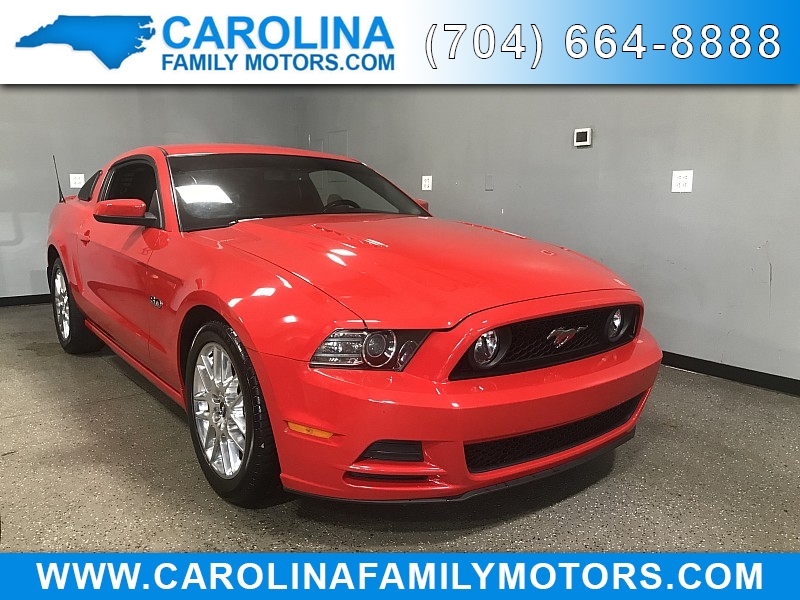 Used 2013  Ford Mustang 2d Coupe GT at Carolina Family Motors near Mooresville, NC