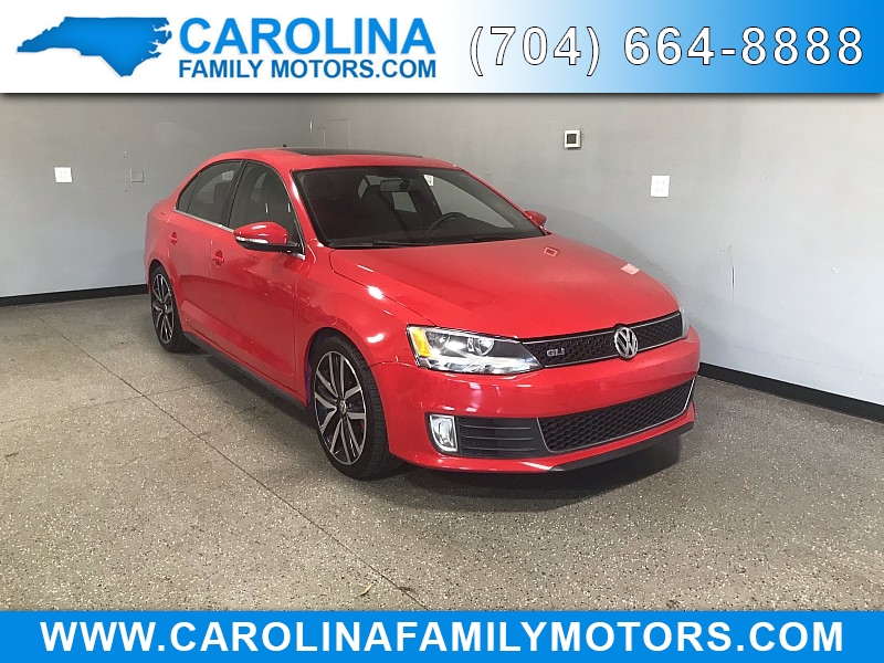 Used 2012  Volkswagen GLI 4D Sedan 6spd/PZEV at Carolina Family Motors near Mooresville, NC