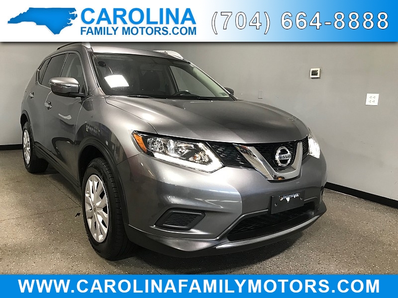 Used 2016 Nissan Rogue 4d SUV AWD S at Carolina Family Motors near Mooresville, NC