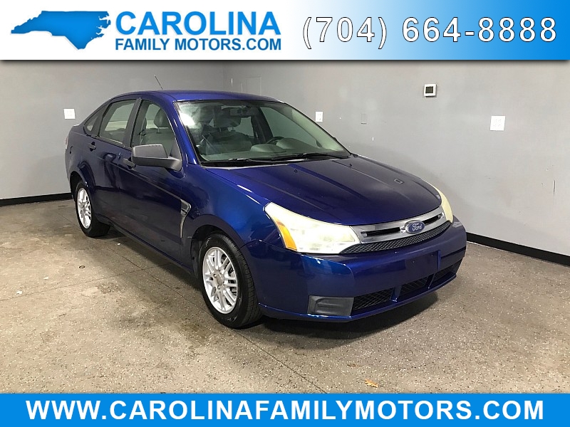 Used 2008  Ford Focus 4d Sedan SE at Carolina Family Motors near Mooresville, NC