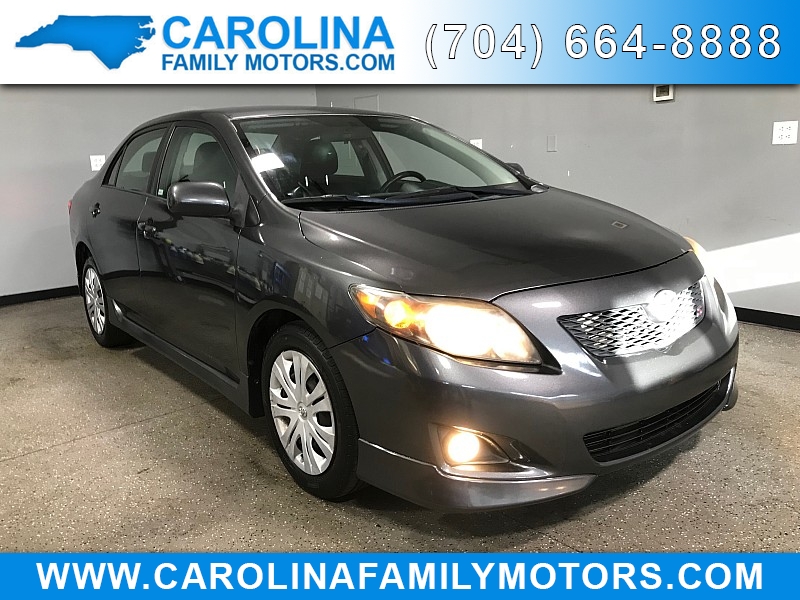 Used 2009  Toyota Corolla 4d Sedan S Auto at Carolina Family Motors near Mooresville, NC