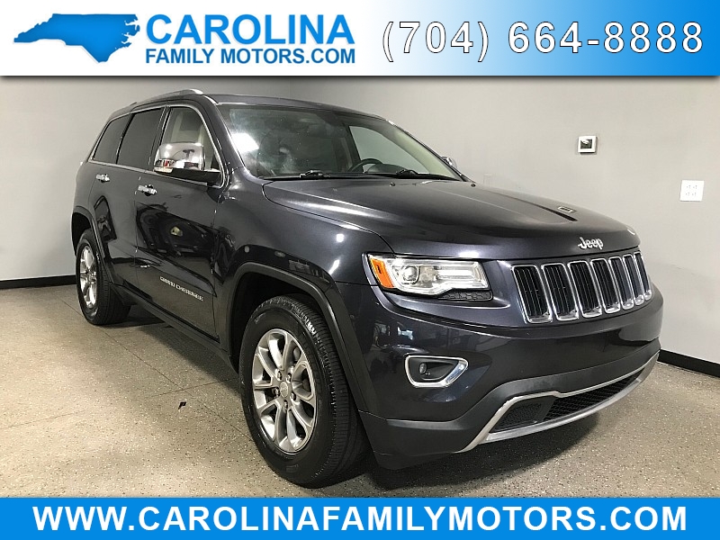 Used 2014 Jeep Grand Cherokee 4d SUV 2WD Limited at Carolina Family Motors near Mooresville, NC