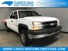 Used 2006 Chevrolet Silverado 2500 2WD Ext Cab HD WT at Carolina Family Motors near Mooresville, NC