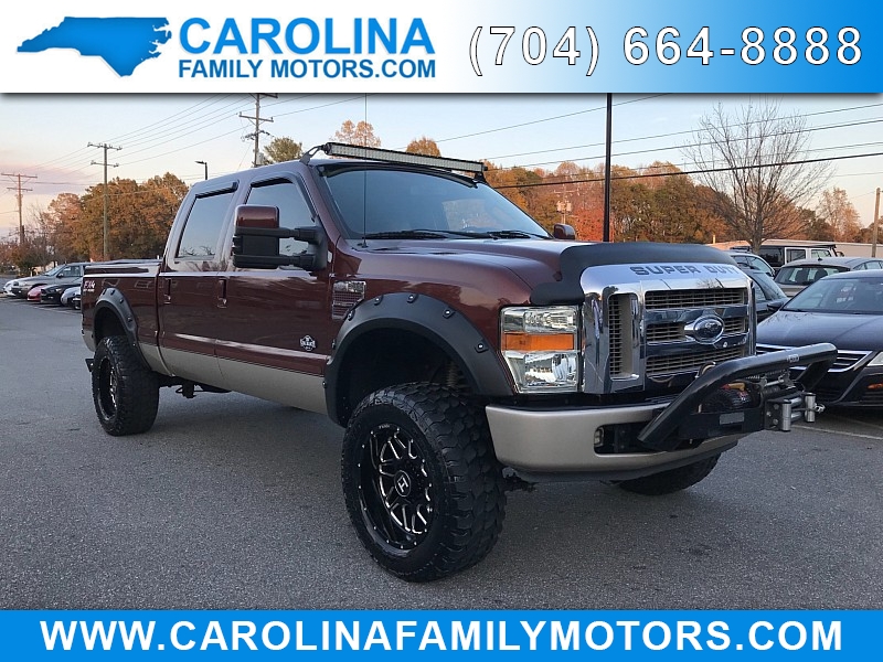 Used 2008  Ford Super Duty F-250 4WD Crew Cab King Ranch at Carolina Family Motors near Mooresville, NC