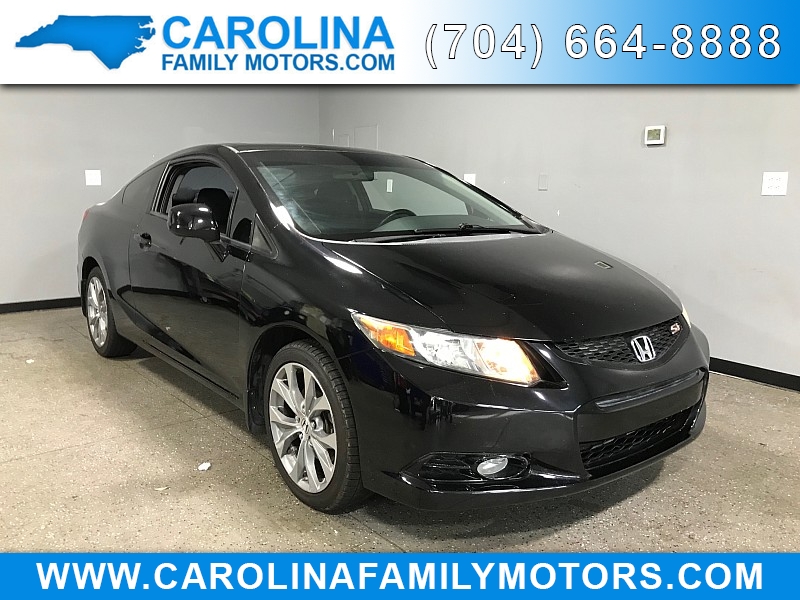 Used 2012 Honda Civic Coupe 2d Si at Carolina Family Motors near Mooresville, NC