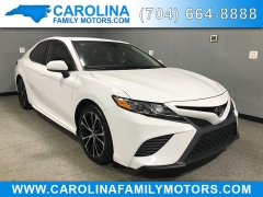Used 2019  Toyota Camry 4d Sedan SE at Carolina Family Motors near Mooresville&comma; NC