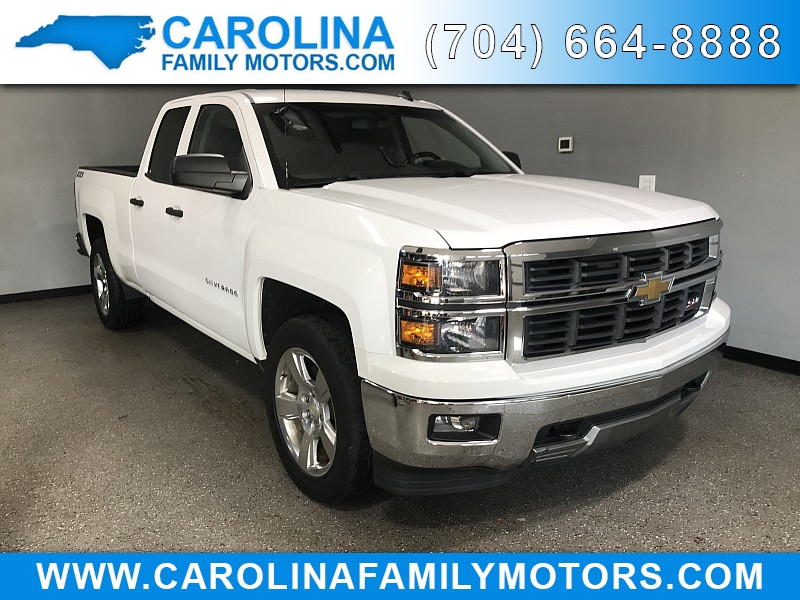 Used 2014  Chevrolet Silverado 1500 4WD Double Cab LT at Carolina Family Motors near Mooresville, NC