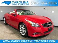 Used 2013  INFINITI G37 2d Convertible at Carolina Family Motors near Mooresville&comma; NC