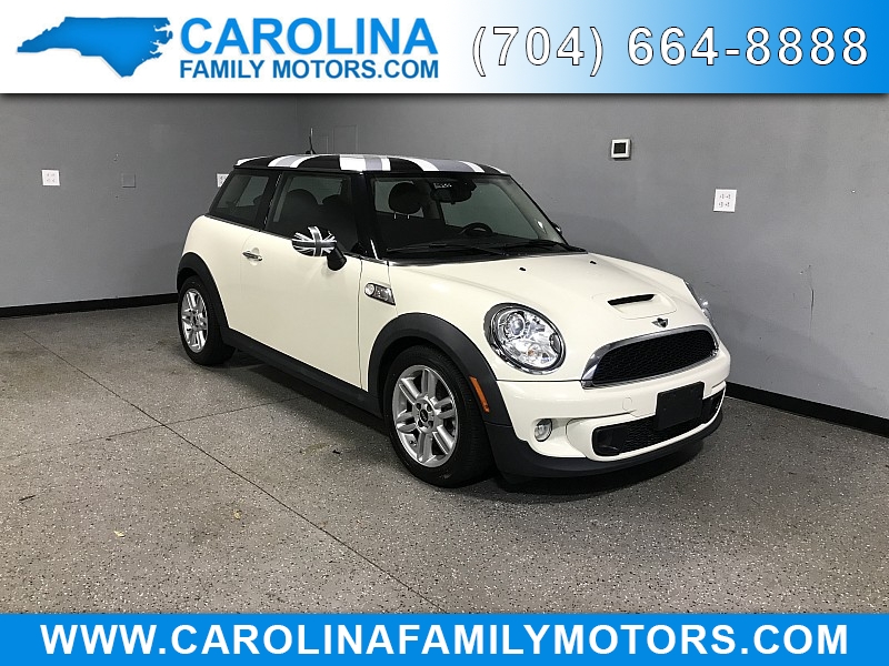 Used 2013  MINI Cooper Hardtop 2dr Cpe S at Carolina Family Motors near Mooresville, NC