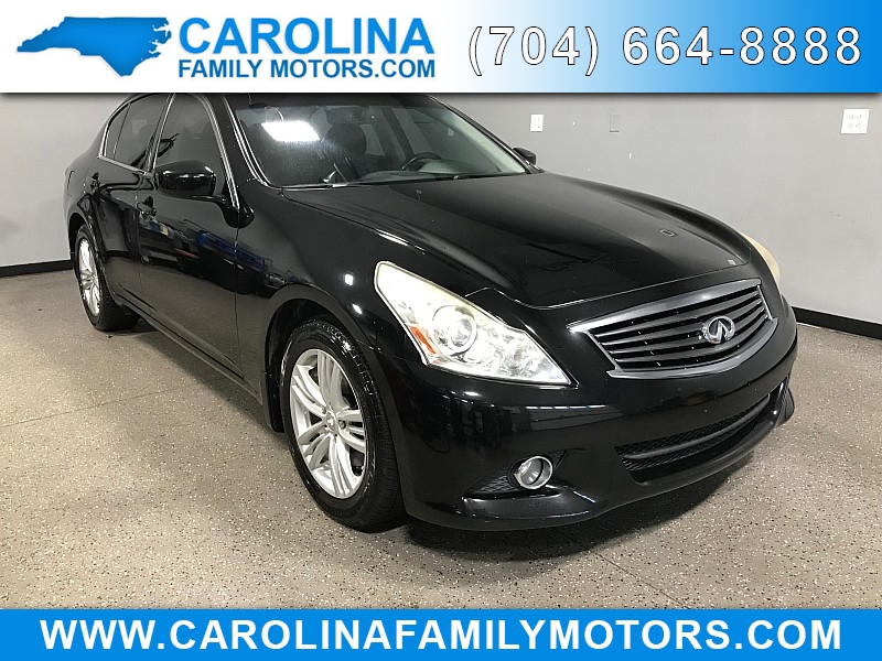 Used 2013 INFINITI G37 4d Sedan X AWD at Carolina Family Motors near Mooresville, NC