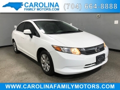 Used 2012 Honda Civic Sedan 4d LX Auto at Carolina Family Motors near Mooresville, NC