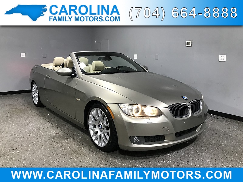 Used 2008  BMW 3 Series 2dr Conv 328i SULEV at Carolina Family Motors near Mooresville, NC