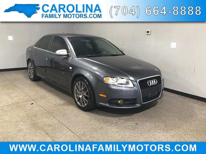 Used 2007 Audi S4 4d Sedan AT at Carolina Family Motors near Mooresville, NC
