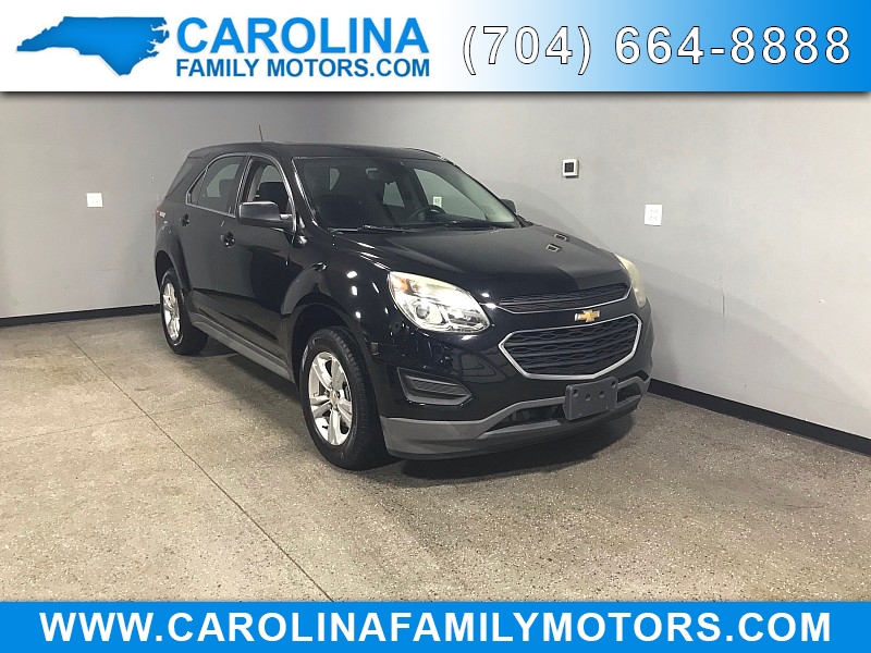 Used 2017  Chevrolet Equinox 4d SUV FWD LS at Carolina Family Motors near Mooresville&comma; NC