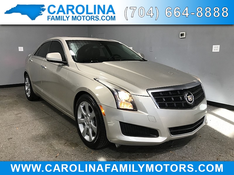 Used 2014  Cadillac ATS 4d Sedan 2.5L at Carolina Family Motors near Mooresville, NC