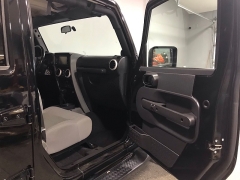 Used 2009  Jeep Wrangler Unlimited 4d Convertible 4WD Sahara at Carolina Family Motors near Mooresville, NC