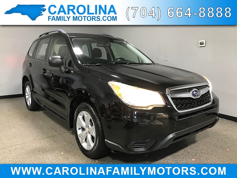 Used 2015 Subaru Forester 4d SUV i CVT at Carolina Family Motors near Mooresville, NC
