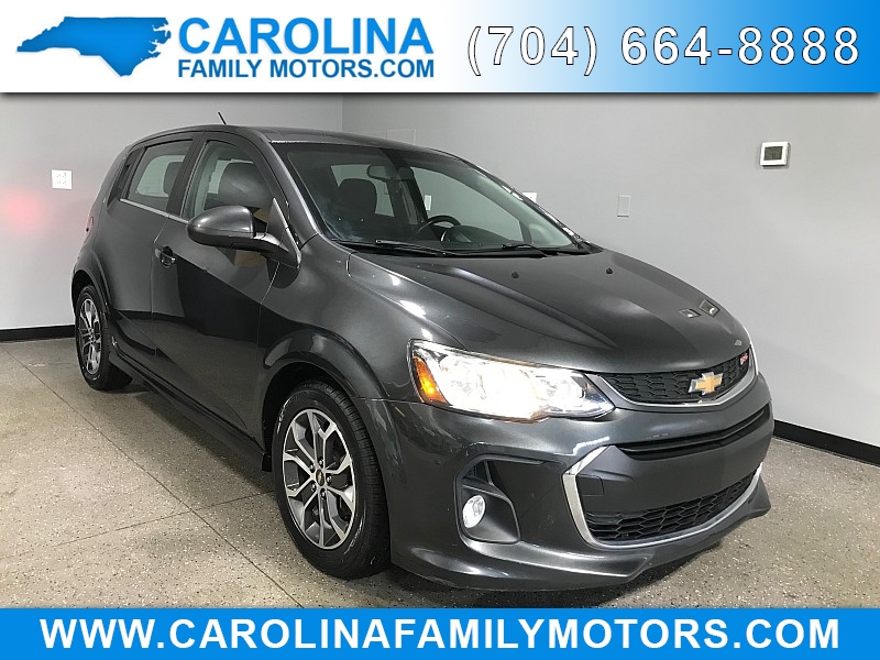 Used 2017  Chevrolet Sonic 4d Hatchback LT AT at Carolina Family Motors near Mooresville&comma; NC