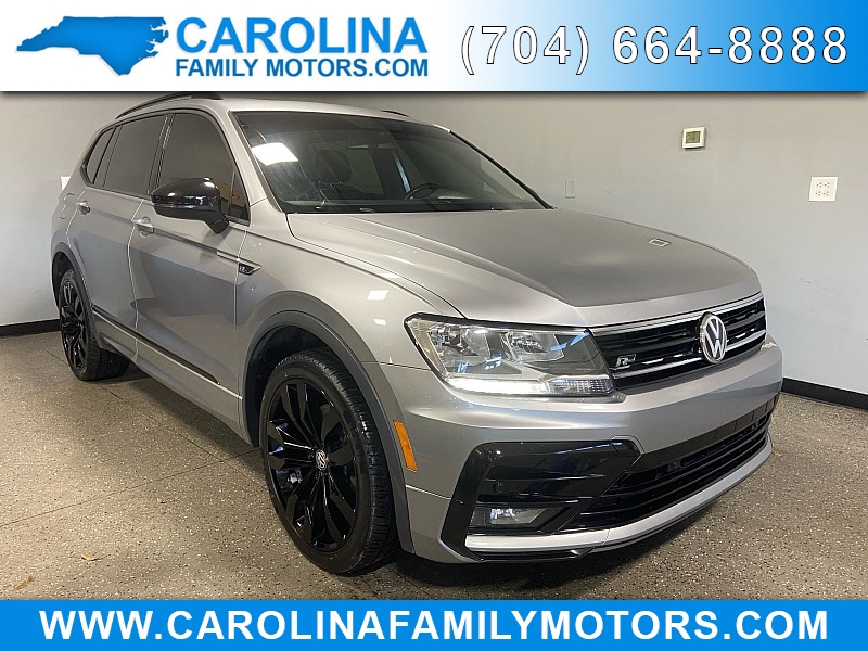 Used 2020  Volkswagen Tiguan 4d SUV SE R-Line Black 4motion at Carolina Family Motors near Mooresville, NC