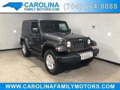 Used 2010  Jeep Wrangler 2d Convertible Sahara at Carolina Family Motors near Mooresville, NC