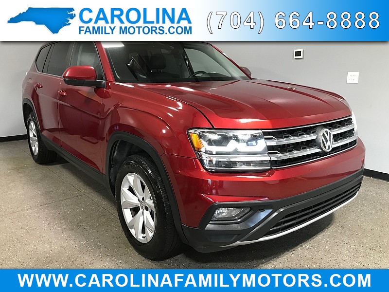 Used 2019  Volkswagen Atlas 4d SUV 3&period;6L SE Technology at Carolina Family Motors near Mooresville&comma; NC