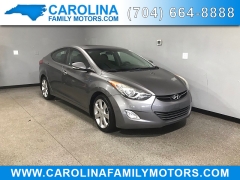 Used 2013 Hyundai Elantra 4d Sedan Limited at Carolina Family Motors near Mooresville, NC