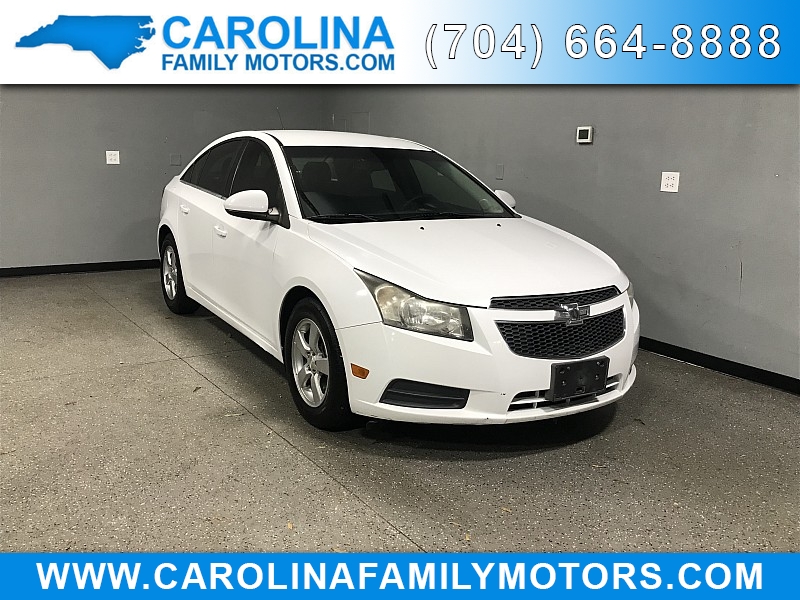 Used 2014  Chevrolet Cruze 4d Sedan LT w/1FL at Carolina Family Motors near Mooresville, NC