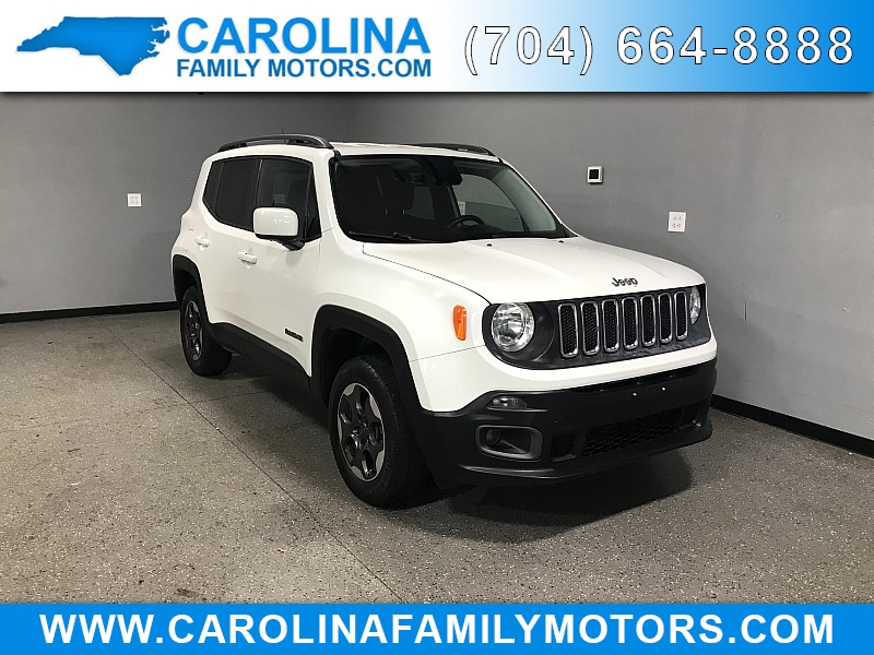 Used 2015  Jeep Renegade 4d SUV 4WD Latitude Turbo at Carolina Family Motors near Mooresville, NC