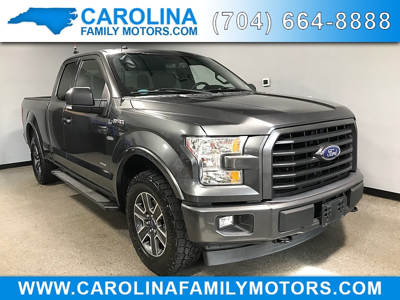 Used 2017  Ford F-150 4WD SuperCab XLT at Carolina Family Motors near Mooresville&comma; NC