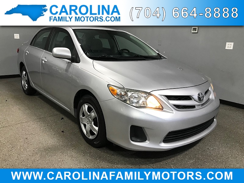 Used 2011 Toyota Corolla 4d Sedan LE at Carolina Family Motors near Mooresville, NC