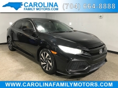  2019 Honda Civic Hatchback 4d LX at Carolina Family Motors near Mooresville, NC