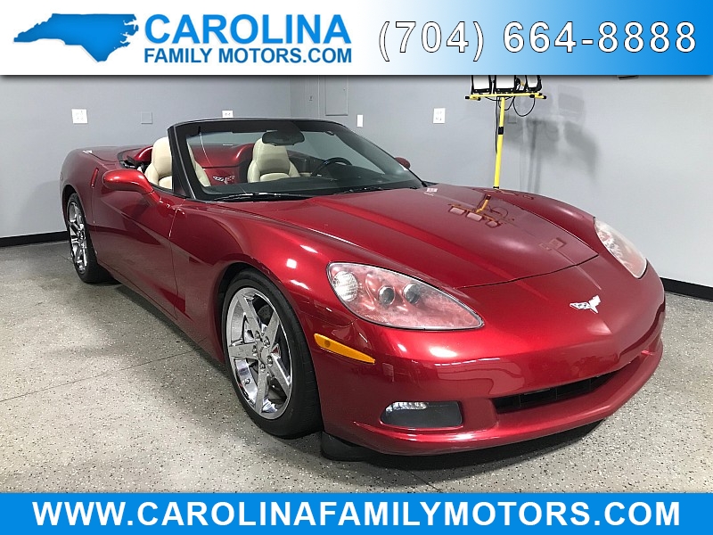 Used 2008  Chevrolet Corvette 2d Convertible at Carolina Family Motors near Mooresville&comma; NC