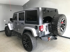 Used 2018  Jeep Wrangler JK Unlimited 4d SUV 4WD Sahara at Carolina Family Motors near Mooresville&comma; NC
