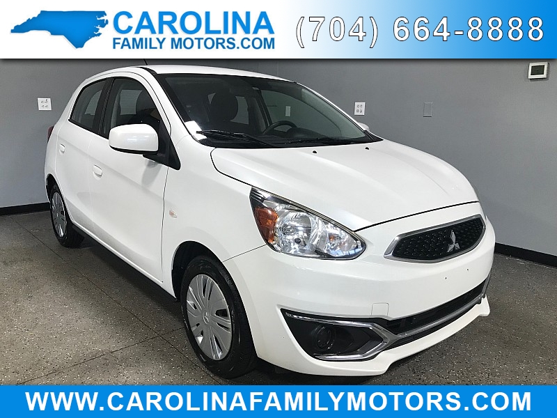Used 2020  Mitsubishi Mirage 4d Hatchback ES 5spd at Carolina Family Motors near Mooresville&comma; NC