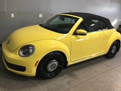 Used 2016  Volkswagen Beetle 2d Convertible 1.8T S PZEV at Carolina Family Motors near Mooresville, NC