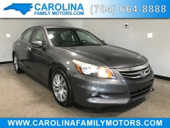  2012 Honda Accord Sedan 4d EX-L V6 at Carolina Family Motors near Mooresville&comma; NC