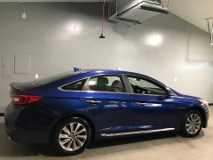 Used 2015  Hyundai Sonata 4d Sedan Sport at Carolina Family Motors near Mooresville&comma; NC