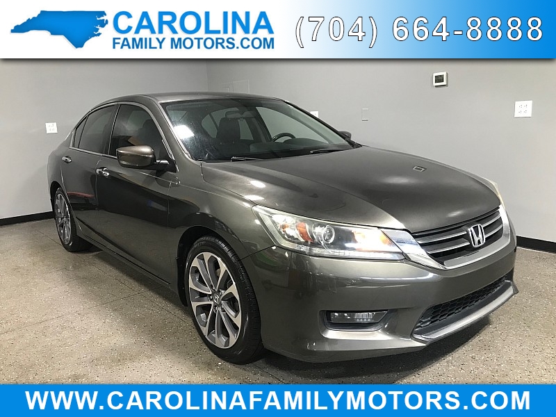 Used 2014  Honda Accord Sedan 4d Sport CVT at Carolina Family Motors near Mooresville&comma; NC