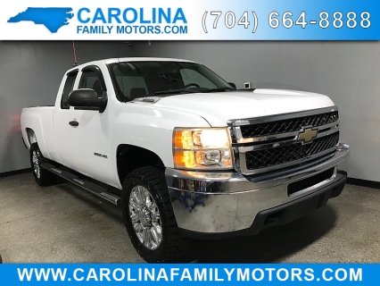 Used 2011 Chevrolet Silverado 2500 2WD Ext Cab Work Truck at Carolina Family Motors near Mooresville, NC