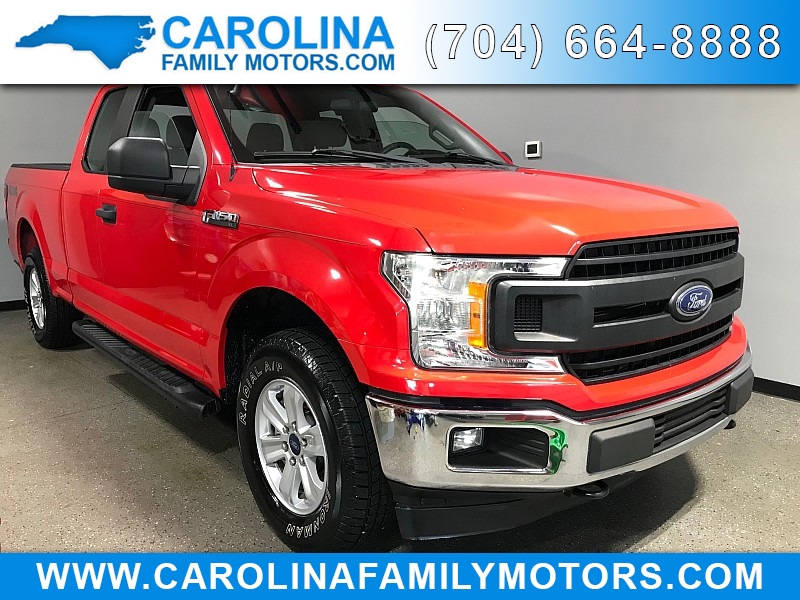 Used 2019  Ford F-150 4WD SuperCab XL at Carolina Family Motors near Mooresville&comma; NC