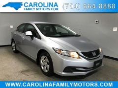 Used 2013  Honda Civic Sedan 4d LX Auto at Carolina Family Motors near Mooresville&comma; NC