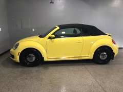 Used 2016  Volkswagen Beetle 2d Convertible 1.8T S PZEV at Carolina Family Motors near Mooresville, NC