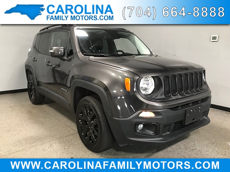 Used 2016 Jeep Renegade 4d SUV 4WD Latitude Justice Edition at Carolina Family Motors near Mooresville, NC
