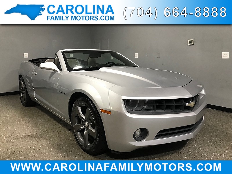 Used 2012  Chevrolet Camaro 2d Convertible LT2 at Carolina Family Motors near Mooresville, NC