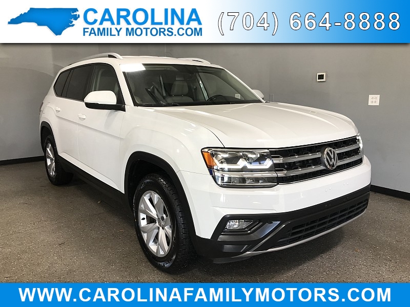 Used 2019  Volkswagen Atlas 4d SUV 3.6L SE 4motion at Carolina Family Motors near Mooresville, NC