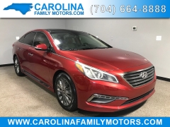  2015 Hyundai Sonata 4d Sedan Limited at Carolina Family Motors near Mooresville, NC