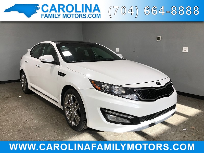 Used 2013  Kia Optima 4d Sedan SX at Carolina Family Motors near Mooresville, NC