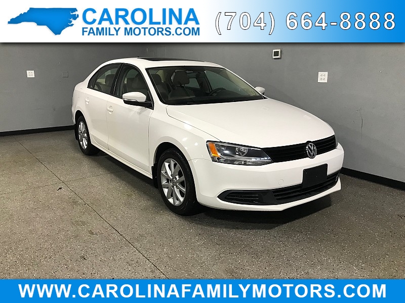 Used 2012  Volkswagen Jetta 4d Sedan SE Auto/PZEV at Carolina Family Motors near Mooresville, NC
