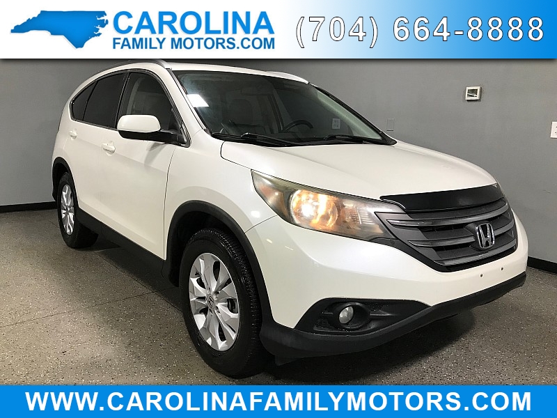 Used 2012 Honda CR-V 4d SUV FWD EX-L Navigation at Carolina Family Motors near Mooresville, NC