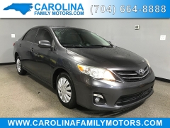 Used 2013 Toyota Corolla 4d Sedan LE at Carolina Family Motors near Mooresville, NC